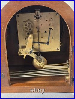 Vintage Seth Thomas Westminster Time Strike Chime Mantle Clock Classic Medbury