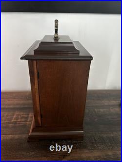 Vintage Seth Thomas Wind Up Antique Wood Mantel Clock With Key A403- 001 7803