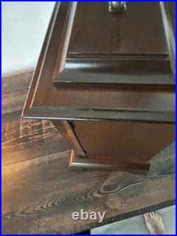 Vintage Seth Thomas Wind Up Antique Wood Mantel Clock With Key A403- 001 7803