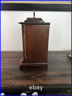 Vintage Seth Thomas Wind Up Antique Wood Mantel Clock With Key A403- 001 7803