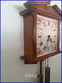 Vintage Seth Thomas Wind-up Wall Clock