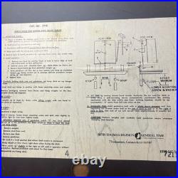 Vintage Seth Thomas Wind-up Wall Clock