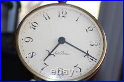 Vintage United Banjo Clock 4 Jewel 8 Day Homestead-1W Model E020-003