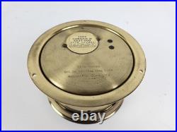 Vintage Working SETH THOMAS Corsair Brass Ships Bell Strike Porthole Clock Vintage Working SETH THOMAS Corsair Brass Ships Bell Strike Porthole Clock