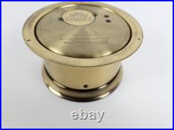 Vintage Working SETH THOMAS Corsair Brass Ships Bell Strike Porthole Clock Vintage Working SETH THOMAS Corsair Brass Ships Bell Strike Porthole Clock
