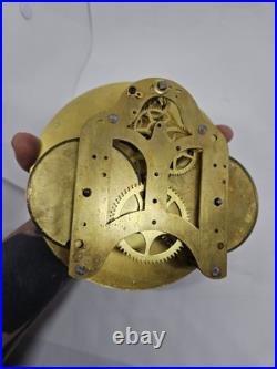 Vintage Working SETH THOMAS WWII Mechanical Nickel Porthole Ship Wall Clock 7 Vintage Working SETH THOMAS WWII Mechanical Nickel Porthole Ship Wall Clock 7