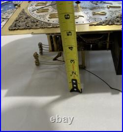 Vintage/antique Seth Thomas Grandfather Clock Movement, Made In Germany