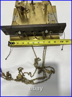 Vintage/antique Seth Thomas Grandfather Clock Movement, Made In Germany