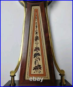 Vntg Seth Thomas 8 Day Clock WithKey Homestead Mech. Banjo Style German movement