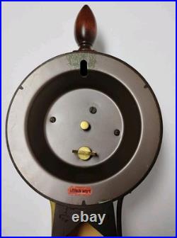 Vntg Seth Thomas 8 Day Clock WithKey Homestead Mech. Banjo Style German movement