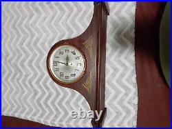 Vtg Plymouth Mantle 8 Day Tambour Clock By Seth Thomas Clock Company 1930s Works