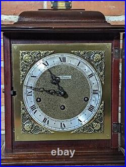 Vtg Seth Thomas Legacy 8-Day Keywound A-400 Series Chime Mantel Clock & Key