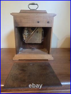 Vtg. Seth Thomas Mantel Clock 1978 Germany Westminster Chimes Serviced Working