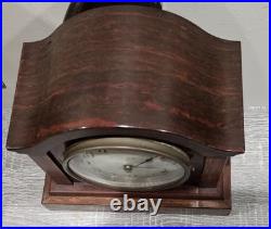 WORKING! Antique Seth Thomas Adamantine 8 Day Mantle Clock