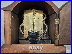WORKING! Antique Seth Thomas Adamantine 8 Day Mantle Clock