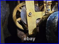 WORKING! Seth Thomas Mantel Clock 8 Day Mechanical Movement #89