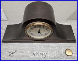 WORKING! Seth Thomas Sentinel #10 Mantel Clock 8 Day Mechanical Movement #89