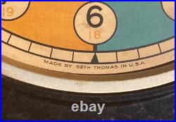 WW2 USAAF US Army Air Force Seth Thomas Pilot Sector Clock Ships Clock