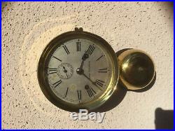 WWII Seth Thomas 5 1/2 in Merchant Ships Clock