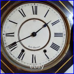 Wall clock Seth Thomas Office No. 3 Retro Rare Antique Vintage