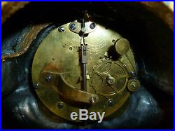 Wonderful Seth Thomas Sons & Company Gilt Figural Mantel Clock Circa 1872
