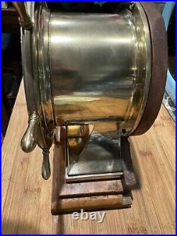 Working Antique 8 Day Seth Thomas Ship's Wheel / Bell Clock c. 1900sMovement 115D Working Antique 8 Day Seth Thomas Ship's Wheel / Bell Clock c. 1900sMovement 115D