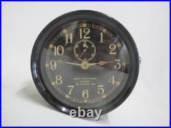World War II Seth Thomas Mark I 1941 Bakelite US NAVY Deck MARITIME Clock