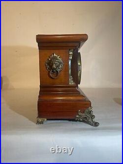 (c172) Seth Thomas Adamantine Mantel Clock Great Condition